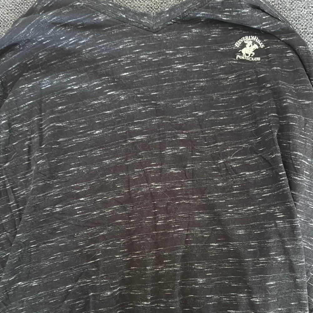 Beverly Hills Polo Club Men's Black Shirt
